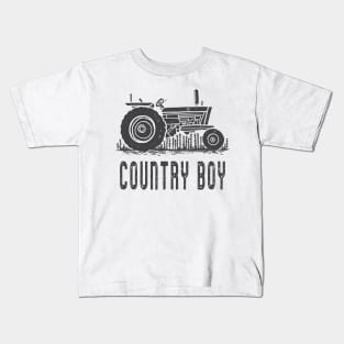 Country Boy Kids T-Shirt